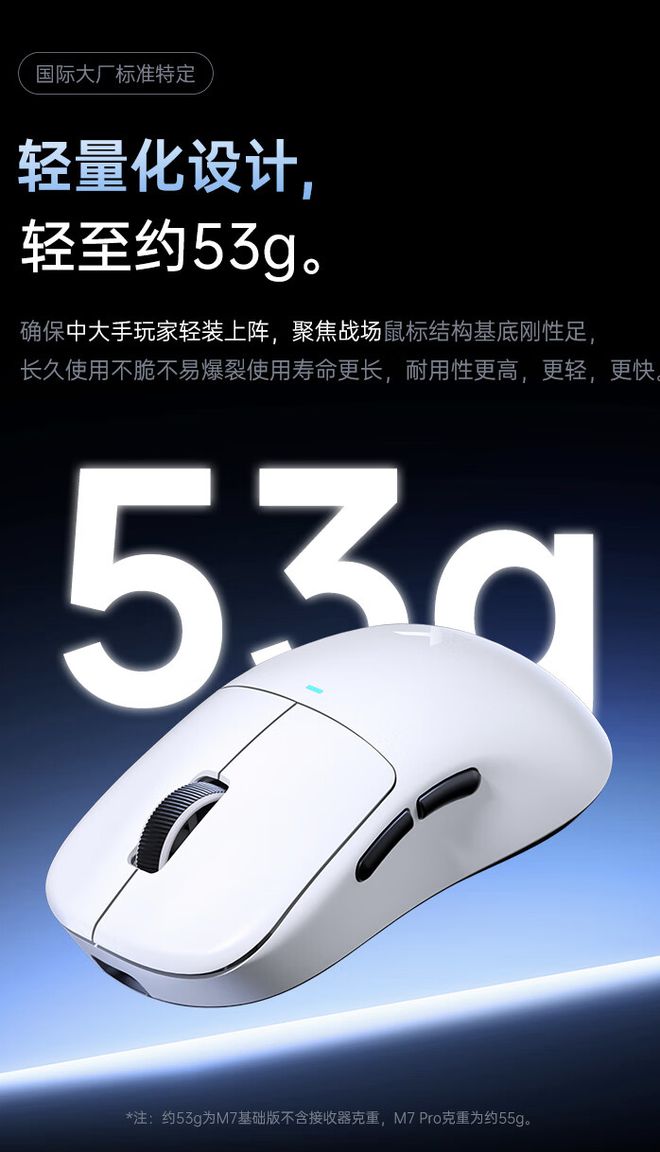 7  PRO 上架：PAW3395199 元起AG真人游戏平台迈从首款中大手型电